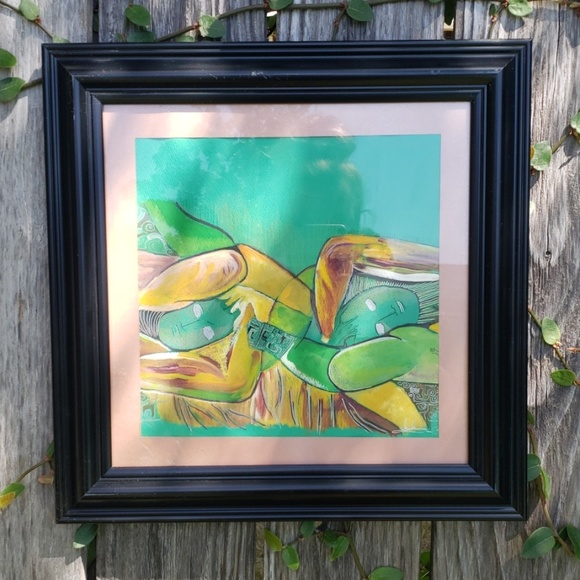 Mixed media painting - original